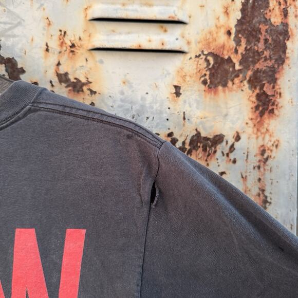 Vintage 2000s Iggy Pop Raw Power Punk The Stooges Black Band T Shirt Small - Picture 11 of 12